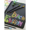 Crayon de couleur Black Edition, étui de 12-2