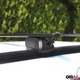 Barres de toit Transversales pour Renault Captur 2020-2023 Fer Noir TÜV ABE-2