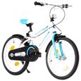 (92182)Vélo pour enfants 18 pouces Bleu et blanc-2