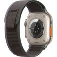 Apple Watch Ultra 2 GPS + Cellular- 49mm - Boîtier Titanium - Bracelet Blue/Black Trail Loop - M/L-2