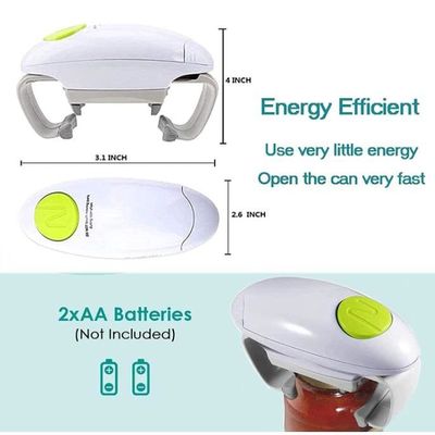 Ouvre-Boîte Professionnel Bergner Gizmo 21 Cm - Acier Inoxydable Lame Précise - Résistant Chocs Et Lave-Vaisselle Ouvre-boîte Acier Inoxydable