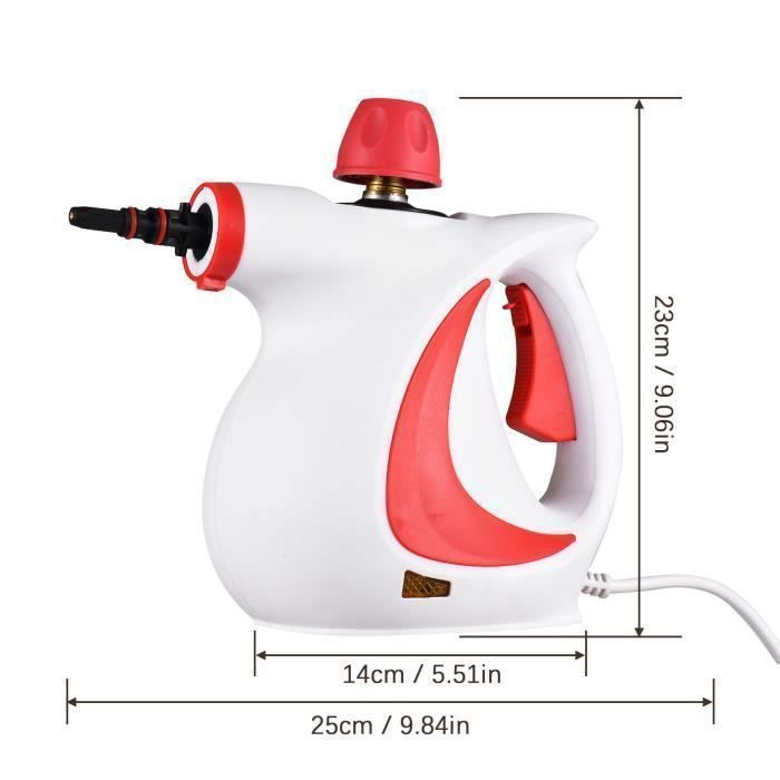 Nettoyeur vapeur à main 9-en-1 avec accessoires Steany InnovaGoods