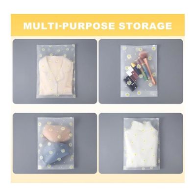 Sac Plastique Transparent 13 Pièces Sac Zipper Voyage,Rangement Sous Vide,Sac Rangement Sous Vide Sac Tissu