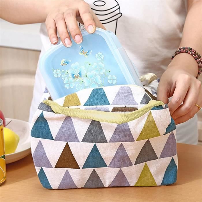 Sac Isotherme Repas, Panier Repas, Lunch Box Isotherme Portable