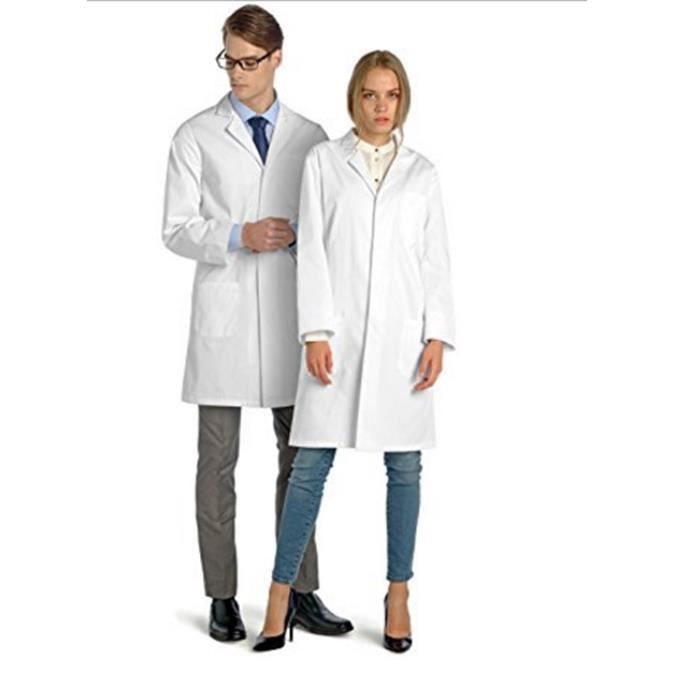 Générique Blouse Blanche Chimie Lycee Collège Blouse De