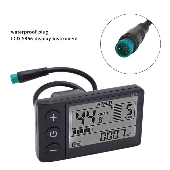 Cran lcd vélo électrique sale