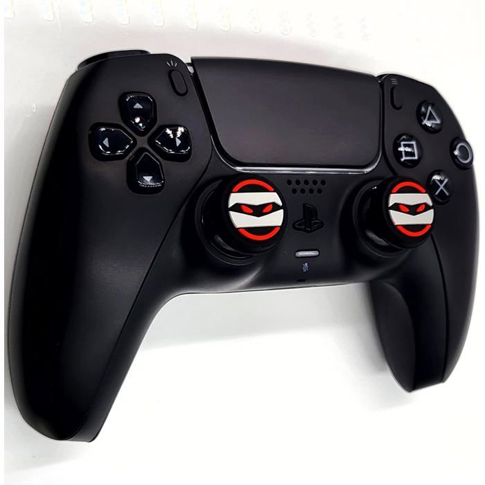 Lot De 2 Joysticks Pour Manette PS4 - Analogiques Noirs - Compatibles Sony - Neuf