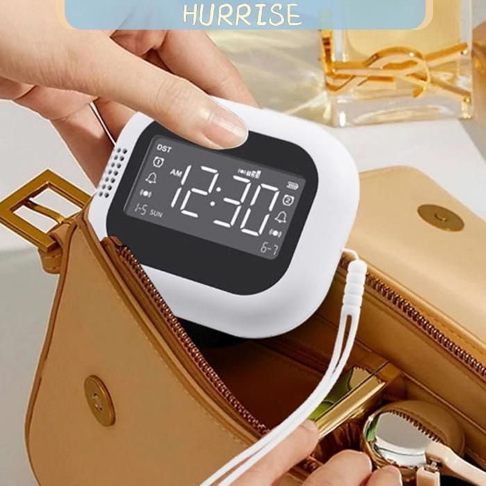 Réveil Vibrant Sous L'oreiller - Alarme Muette Par Vibration, Design Chat, 3 Intensités - Pour Dormeurs Lourds Et Malentendants