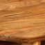 Kkmoon Table Console Table D Appoint Bois D Acacia Massif Pour