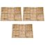 Dalles De Terrasse 18pcs 50x50 Cm En Bois Fsc Marron Achat Vente Carreau Platre Beton Dalles De Terrasse 18pcs 50x50 Cdiscount