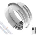 Adaptateur de Tuyau D;échappement Climatiseur,Climatiseur Adaptateur de Tuyau de Fenêtre,Pour Adaptateur 130mm-150mm