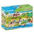 PLAYMOBIL - 70512 - Balade en poney d'aventure avec personnages et animaux-0