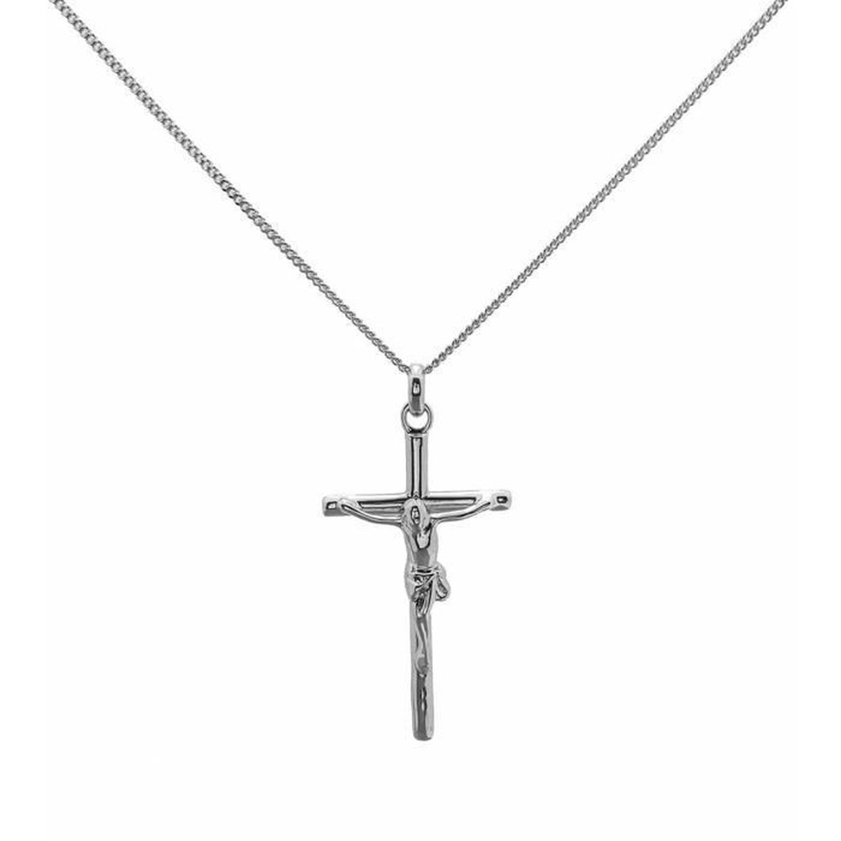 Pendentif Et Chaîne En Argent Massif - Grand Modèle, Bijou Occasion Argenté