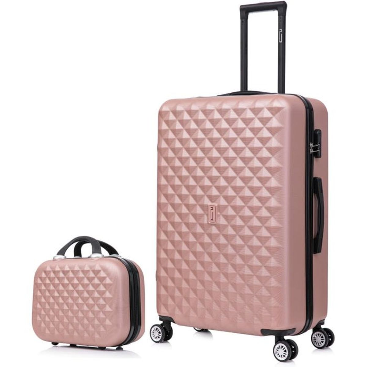 Set Valigie CELIMS Rosa Oro - Valigia Rigida 75cm + Beauty Case 35cm - Foto 10