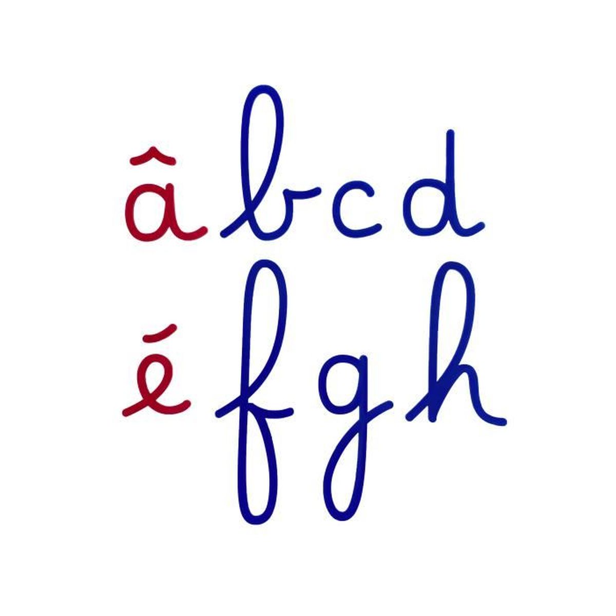 Alphabet Mobile Lettres Cursives Fabrication Francaise Cdiscount Jeux Jouets