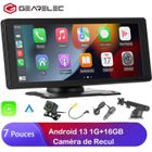 ETOOLAB Autoradio Carplay 10.26", avec Android Auto/MirrorLink WiFi Bluetooth GPS, Caméra de Recul