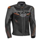 Blouson moto Ixon draco - noir/anthracite/orange - XS