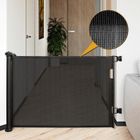 MENGDA Barriere de Securite Retractable 180cm, Barriere de Securite Enfant Extensible pour Bébés Enfant et Chiens,Intérieur/Ext