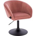 SVITA JAMAIKA Fauteuil de salon Fauteuil cocktail Fauteuil de bar Fauteuil de club Fauteuil rembourré avec pied à plateau et