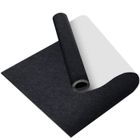 OLY MAGIC Feutrine Adhésive - 40 * 200 cm Tissu-feutre Noir, Épaisseur 2 mm Autocollante