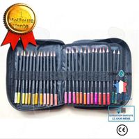 CONFO® Outils peints à la main pour adultes stylo de couleur art papeterie 72 couleurs crayon de couleur huileuse ensemble de