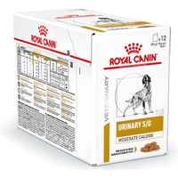 Royal Canin Veterinary Diet Urinary S/O Moderate calorie pour chiens Emincés 12 sachets 100 g