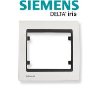 Plaque Simple Métal Perle Blanc Delta IRIS SIEMENS