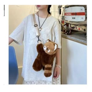 Sac à Bandoulière Kawaii Fille - Mignon Avec Accessoires - 35x13x27cm