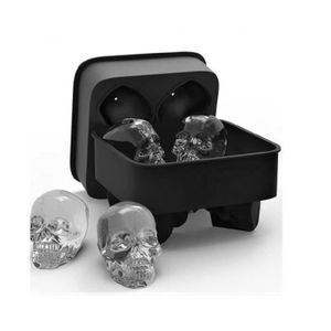 Moule Silicone Tête De Mort Infinite By GEDA - Parfait Pour Halloween Et Plus