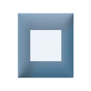 Gris clair métal Plaque 1 poste Série Light Arnould Arnould 22720 