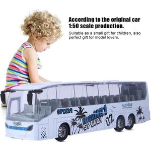 VOITURE ELECTRIQUE ENFANT AIZ 1:50 Simulation Transit Bus Modèle Alliage Jou