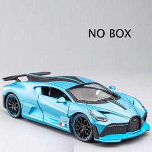 VEHICULE RADIOCOMMANDE Bleu sans boîte - Modèle de voiture de sport Bugat