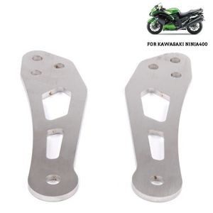 Qii lu Repose-pieds en Alliage daluminium CNC Racer de Motos Accessoires de Moto pour YZF R3 R25 2014-2016 Noir
