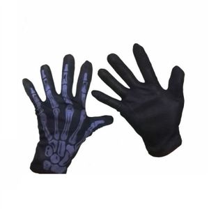 Halloween Horreur Cr/âne Griffe Os Squelette Goth Course Gants Complets