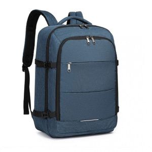 BAGZY Bagages Cabine easyJet, Sac de Voyage Valise Sac Cabine Bagage  Portable Grande Sac de Cabine Avion Léger Imperméable Sac à Dos Weekend  avec Compartiment Chaussure pour Femme et Homme, Bleu 