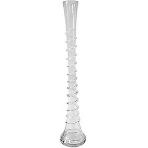 HB Vase soliflore Ht 30 cm Transparent 
