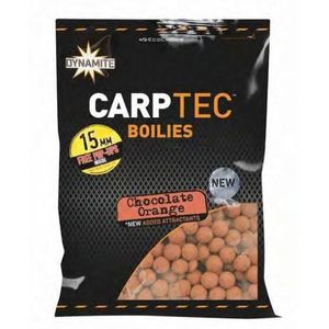 APPAT ANIMAUX Bouillettes Dynamite Baits Carptec Chocolate Orange – 1,8kg - orange - 15 mm