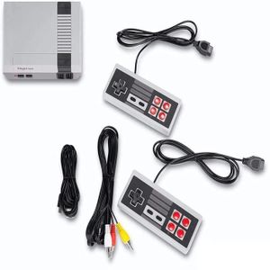 CONSOLE RÉTRO Mini console de jeu deux contrôleurs de jeu sortie vidéo AV intégré 620 jeux rétro prennent en charge deux joueurs Pour NES