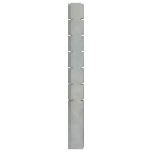 CLÔTURE - GRILLAGE ESTINK Poteau de clôture en gabion argenté 180 cm 