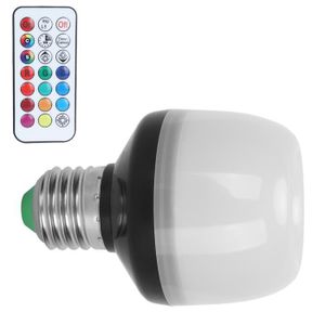 AMPOULE - LED HURRISE Ampoule RVB Ampoule RGBW colorée de 5W E27 16 couleurs RGBW avec télécommande pour l'éclairage domestique 85-265V