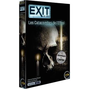 JEU SOCIÉTÉ - PLATEAU Exit : le jeu - Les Catacombes de l'Effroi - Jeu d