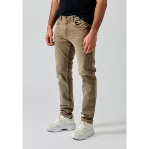 Jean marron clair homme outlet
