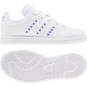 Stan smith a store scratch bleu marine