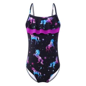 MAILLOT DE BAIN Freebily Maillot de Bain Fille Costume Sirène 1 Pi