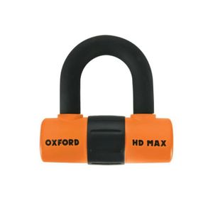 ANTIVOL - BLOQUE ROUE Bloque-disque OXFORD HD MAX Ø14mm orange