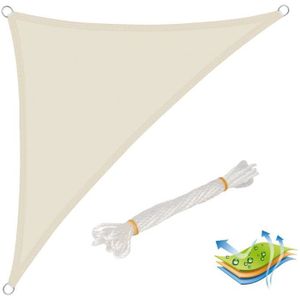 VOILE D'OMBRAGE WOLTU Voile d’ombrage triangulaire en polyester, p