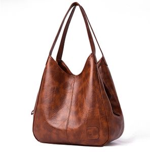 SAC À MAIN Sac Femme Sac a Main Grand Cuir PU Sac Bandoulière Fourre Sac Elégant Ville Travail Cadeau Pour Femme Marron