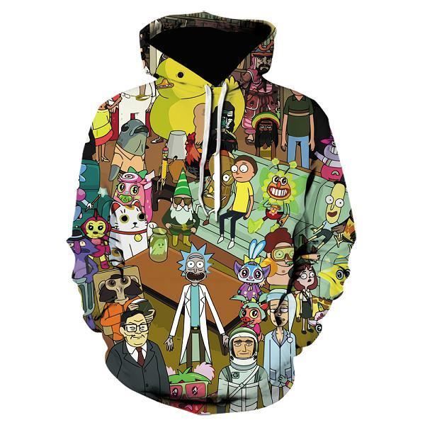 Pull rick et morty Cdiscount