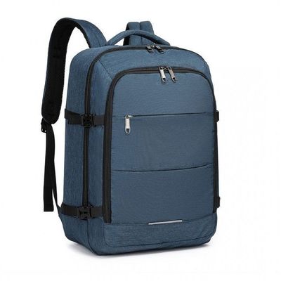 Chariot Pliable Pour Sac à Dos Safta - Bleu Marine, Poignée Télescopique, Roues | Transport Facile Sac D'école, Léger Et Résistant