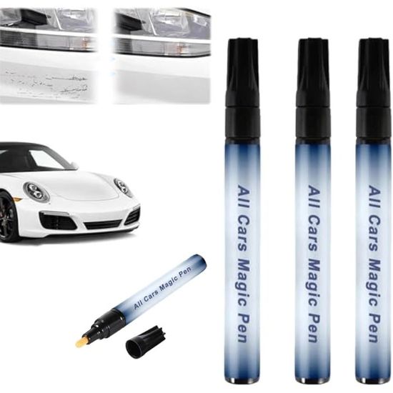 Stylo De Réparation De Rayures De Voiture, Dissolvant Professionnel, Peinture Transparente